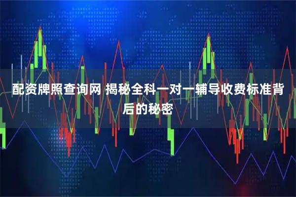 配资牌照查询网 揭秘全科一对一辅导收费标准背后的秘密